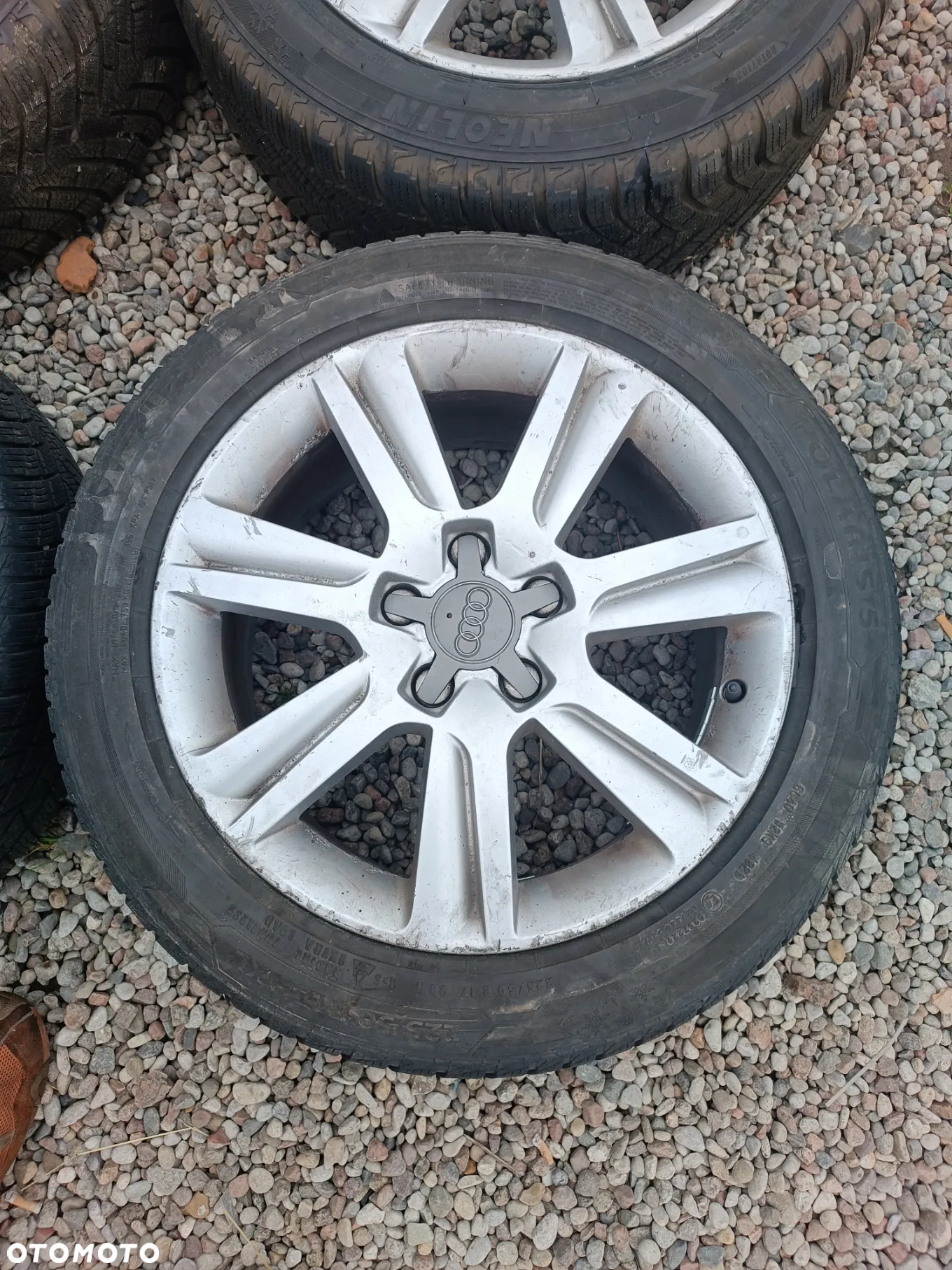 FELGI ALUFELGI Z OPONAMI 2024R  AUDI A4 B8 A5  17'' 5X112 ET45 7.5J 225/50 8K0601025B - 3