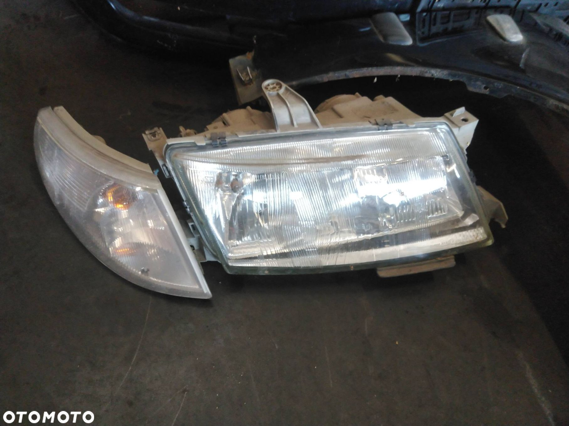 KOMPLETNY PRZÓD MASKA ZDERZAK LAMPA BŁOTNIK SAAB 9-5 I 170 - 19