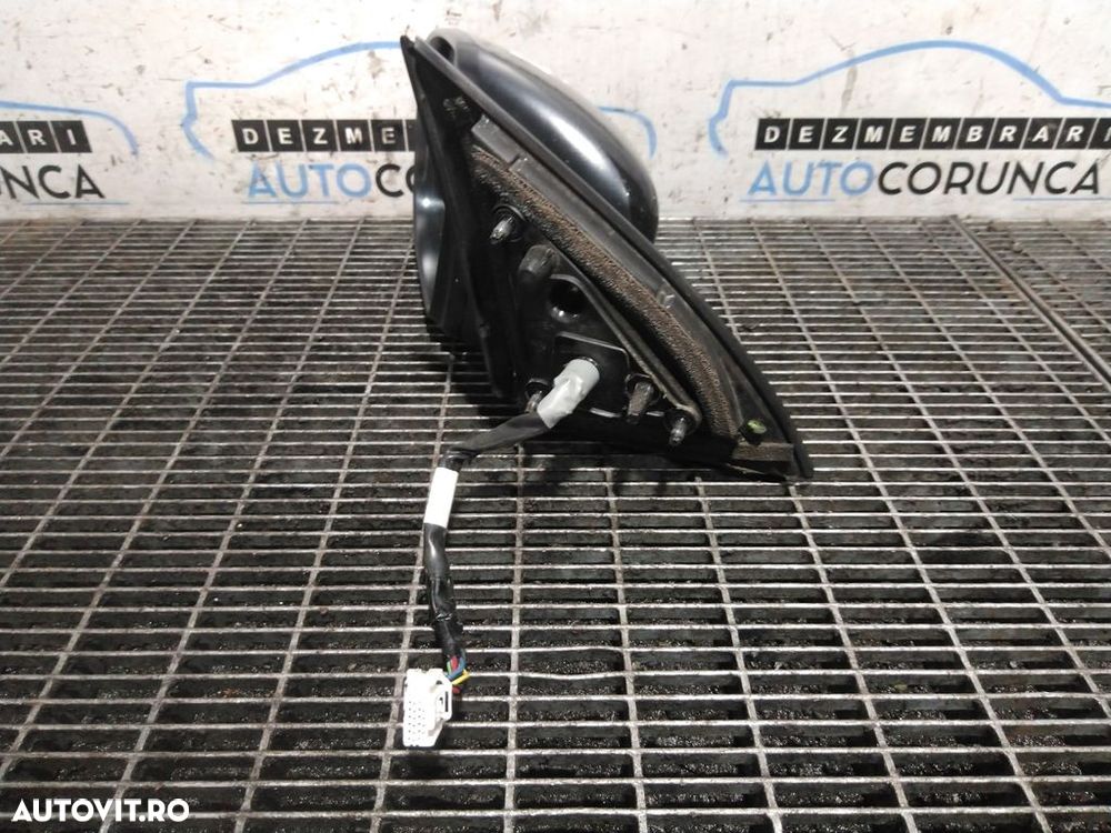 Oglinda stanga Nissan Qashqai J11 2013 - 2017 4 Usi NEGRU (1243) Rabatabile Cu rabatare - 3