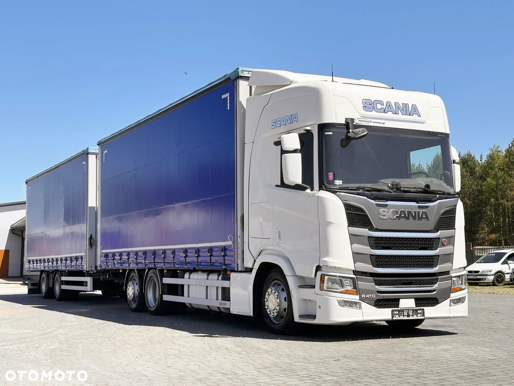 Scania R410 NEXT GEN 6X2 TANDEM ZESTAW WECON 7.7m - 7.7m - 2