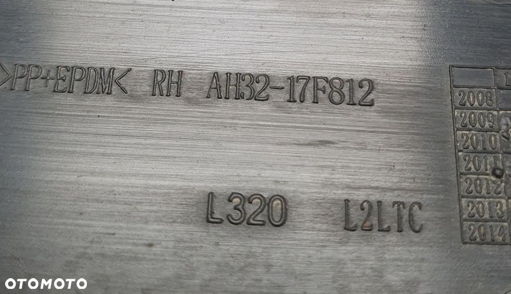 LISTWA ZDERZAKA PRAWY PRZÓD RANGE ROVER SPORT L320 AH32-17F812 - 3