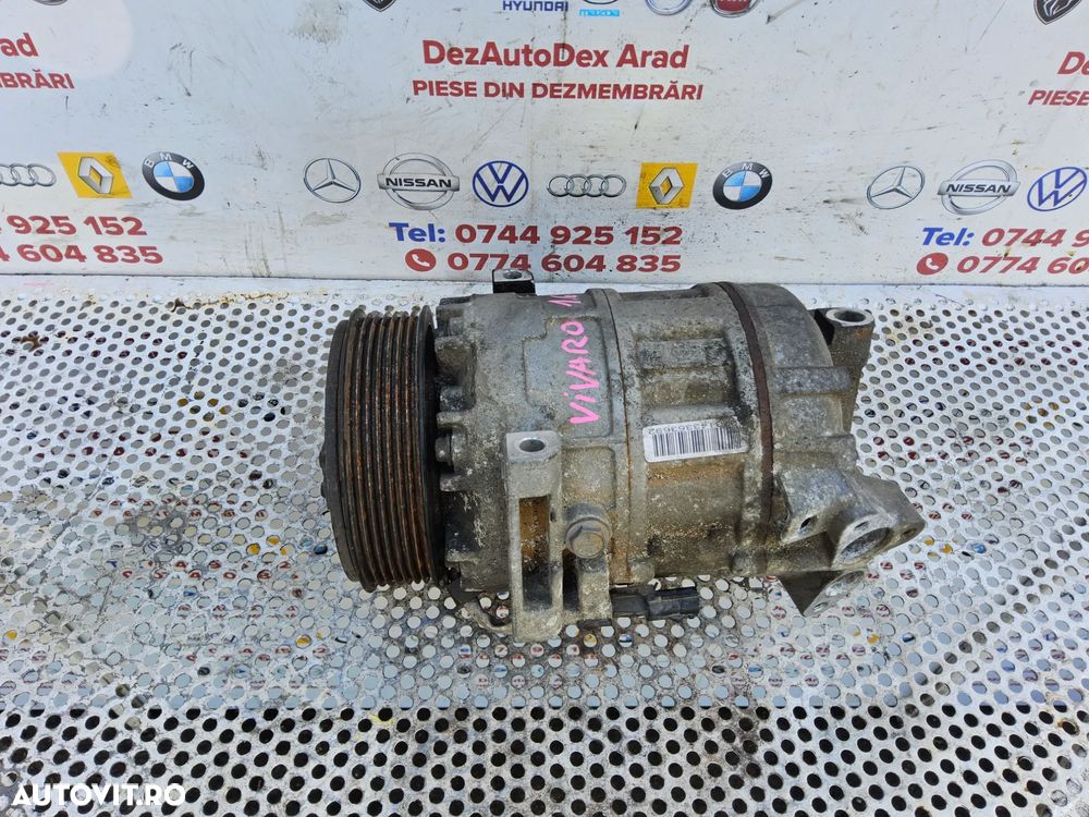 Compresor clima Renault Master 2.3 Trafic 1.6 Opel Movano Vivaro Nissan primastar cod 8200848916b - 10