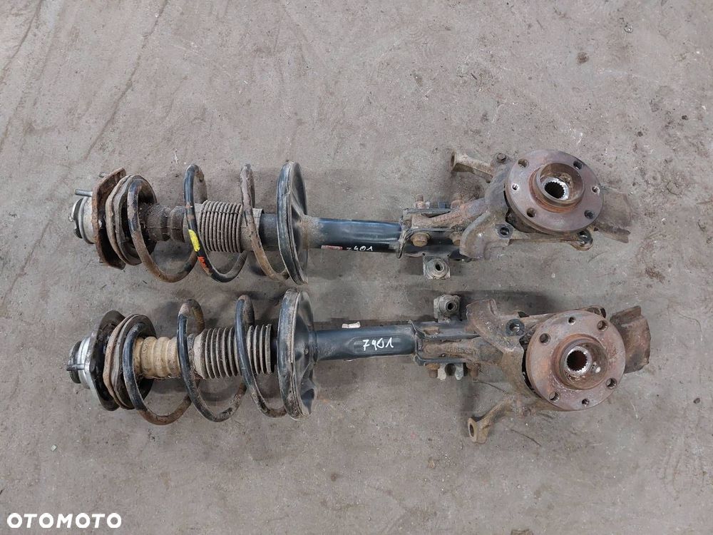 AMORTYZATOR SPRĘŻYNA ZWROTNICA LEWY PRZÓD + PRAWY PRZÓD FIAT SEICENTO 900 - 1