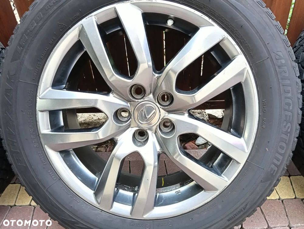 LEXUS NX 14-21r Koła Z Oponami Zimowymi 225/60 R18 BIRDGESTONE 17r - 3