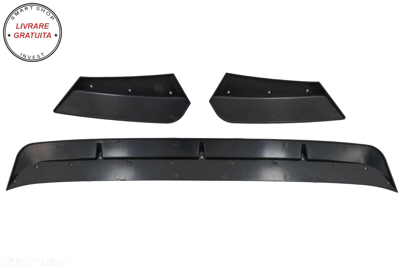 Prelungire Bara Fata BMW X3M G01 X4M G02 (2018-2020) M Sport Negru Lucios- livrare gratuita - 4