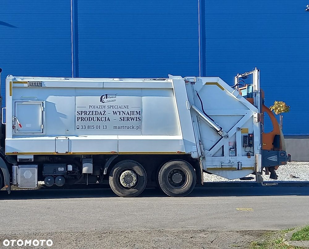 Zabudowa śmieciarki jednokomorowa HEIL 20m3 110-1100L - 3