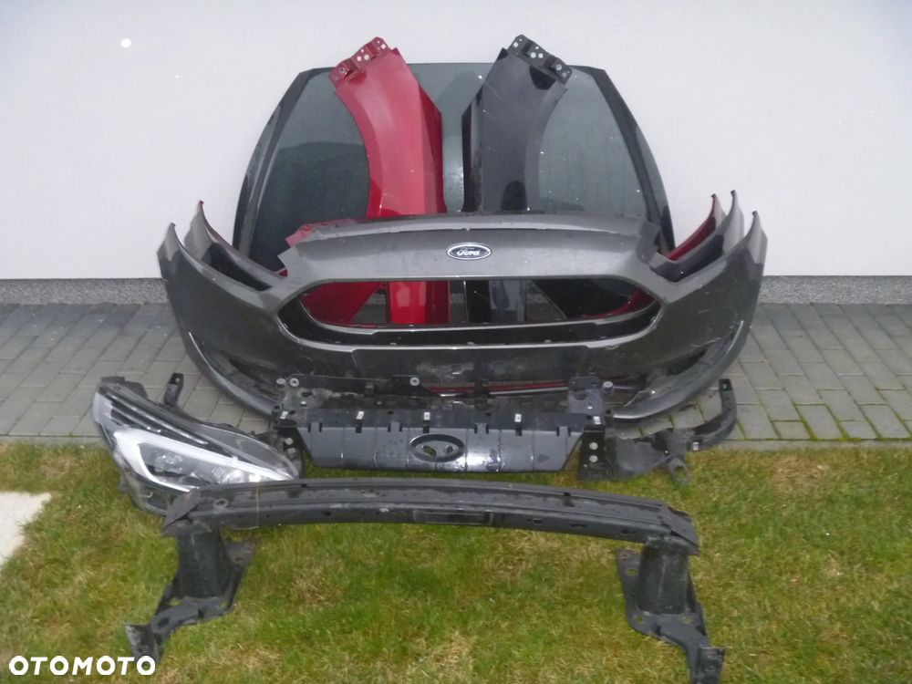 FORD GALAXY MK 4 2015 ZDERZAK PRZEDNI ATRAPA KRATKA ORYGINAŁ ŁADNY - 7