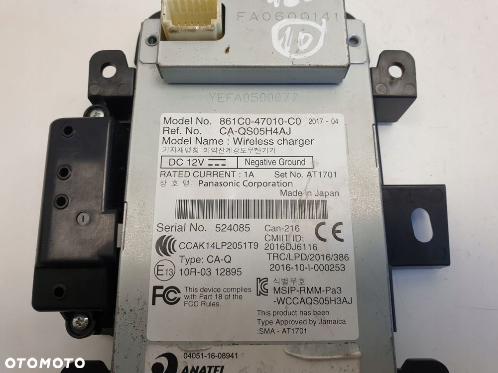 Toyota Prius IV ŁADOWARKA 861C0-47010-CO - 7