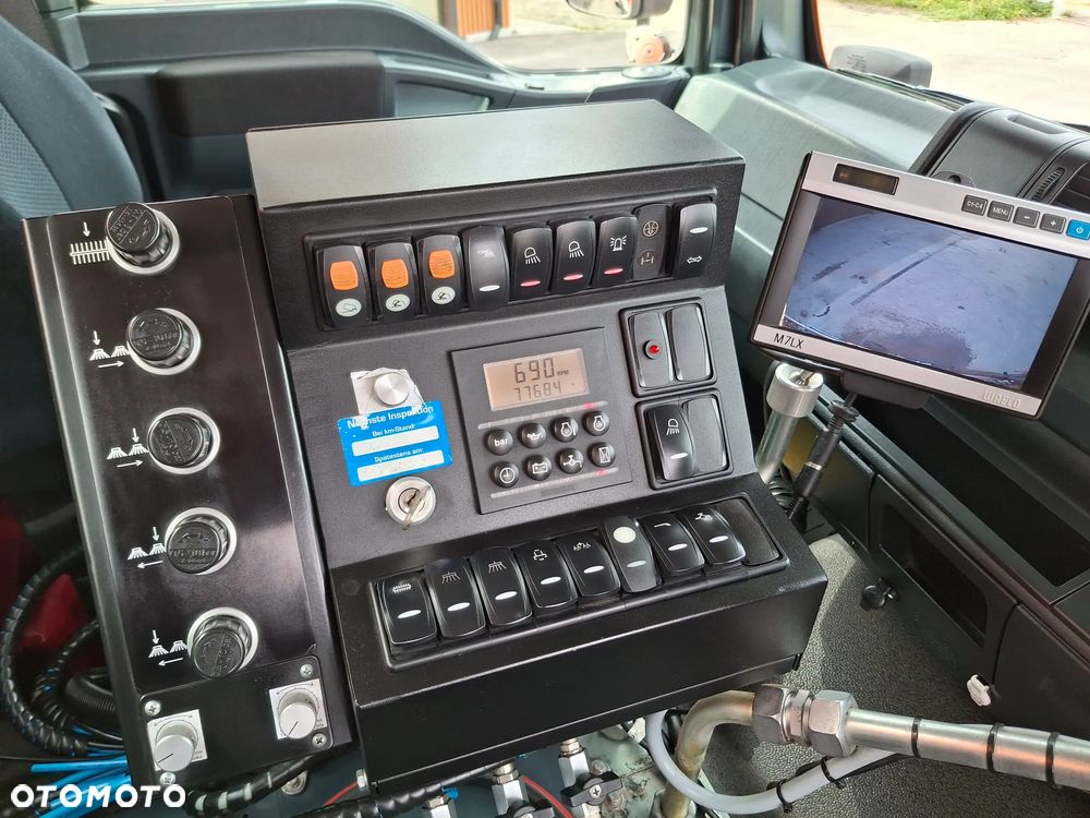 MAN TGM 18.250 Zamiatarka Kupper Weisser BROCK 2 Silniki Euro 5 Odchwaszczarka Szczotki L/R Szczotka Przednia EUnited PM10 Kamery - 8