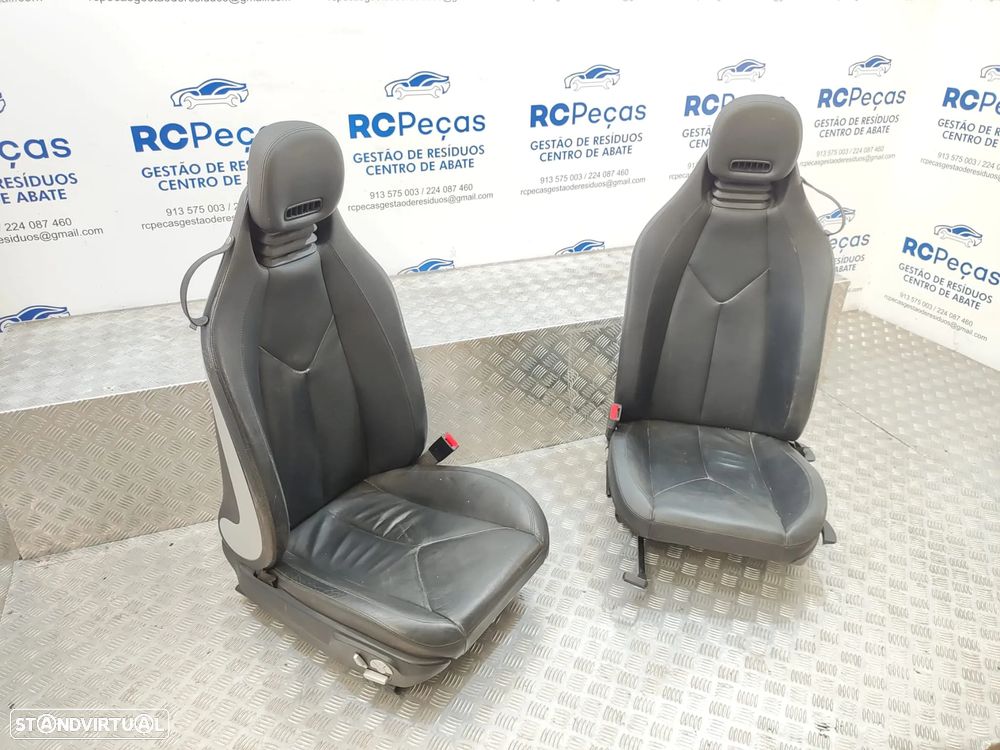 Bancos Pele Originais Eletricos Mercedes Benz SLK R171 Sport AMG 2003 a 2011 - 2
