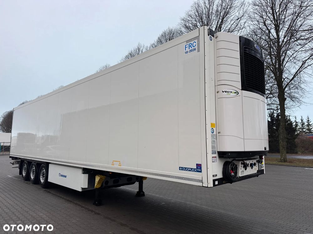 Krone Chłodnia ,Doppelstock ,Wynajem,  Carrier Vector 1550 - 3