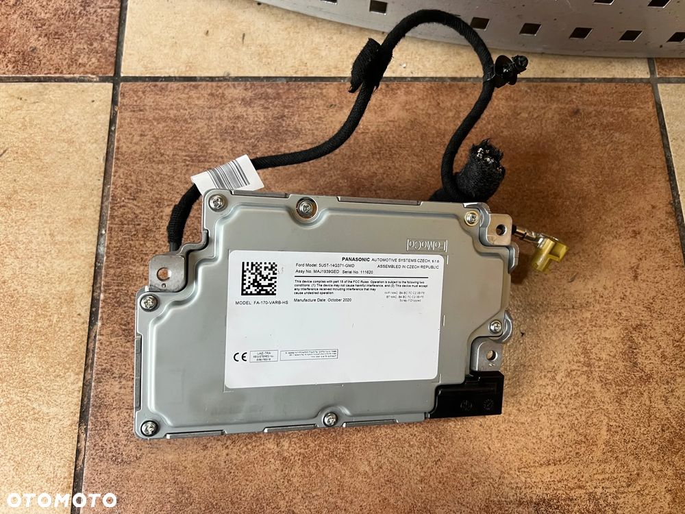 MODUŁ NAWIGACJI GPS STEROWNIK GMD 5U5T-14G371-GMD GU5T-14G371-AGB FORD FOCUS MK4 2020 EUROPA - 2