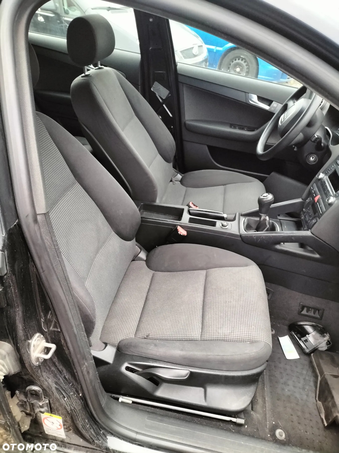 CZARNY SUFIT KIEROWNICA FOTELE AUDI A3 8P LIFT KOD LAK. LZ9Y 03-12r - 6