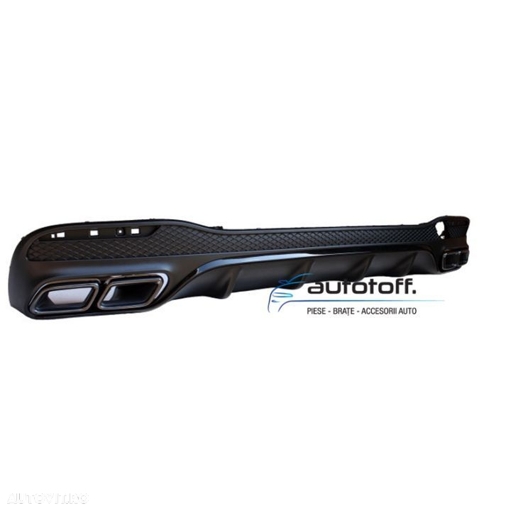 Difuzor bara spate Mercedes GLE W166 (15-18) Black AMG63 - 2