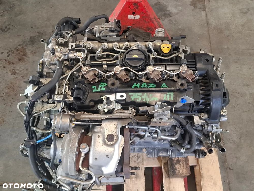 Silnik kompletny Mazda III 2015 rok 2,2D Skyactiv 71 tys przebieg nr SH01 - 1