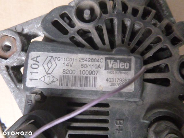 ALTERNATOR RENAULT SCENIC II 1.6 16V 110A - 6