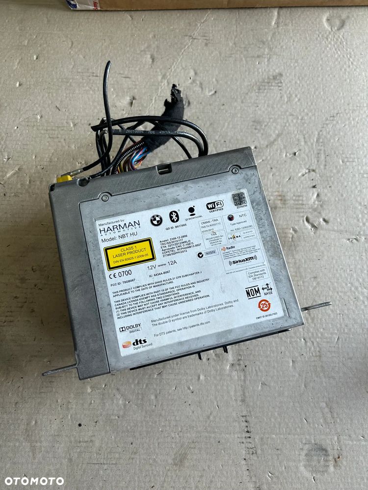 BMW F10 F20 F30 RADIO NAWIGACJA HARMAN 9383069 - 1