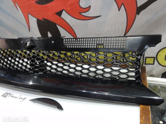 Grelha Frontal VW Golf 4 / IV em favo de mel, sem simbolo em ABS plastico - 6