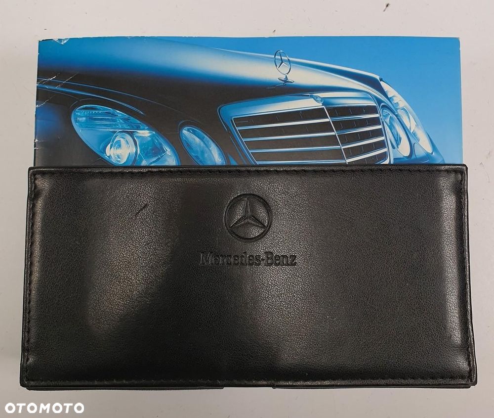 INSTRUKCJA OBSŁUGI + ETUI MERCEDES W211 - 2