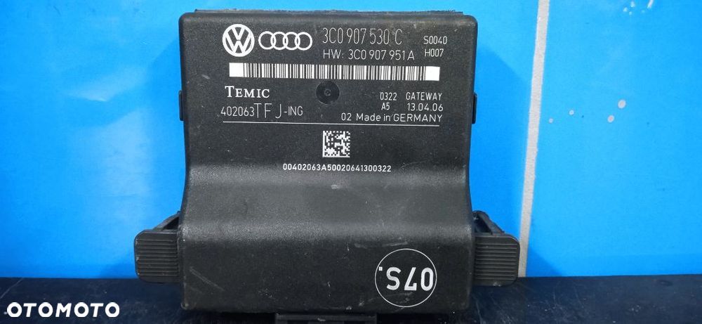 Moduł Gateway VW Passat B6 3C0907530C - 3