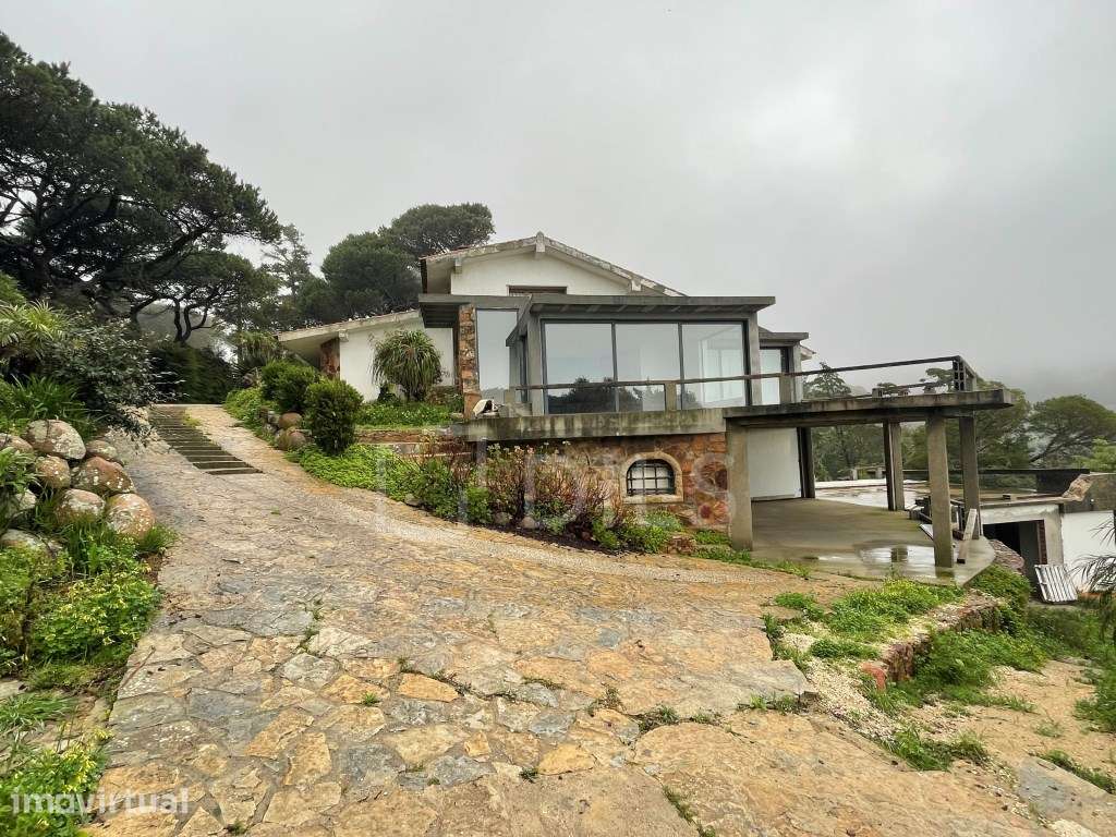 Moradia T4 em Colares, Sintra, com vista mar e piscina - Grande imagem: 4/27