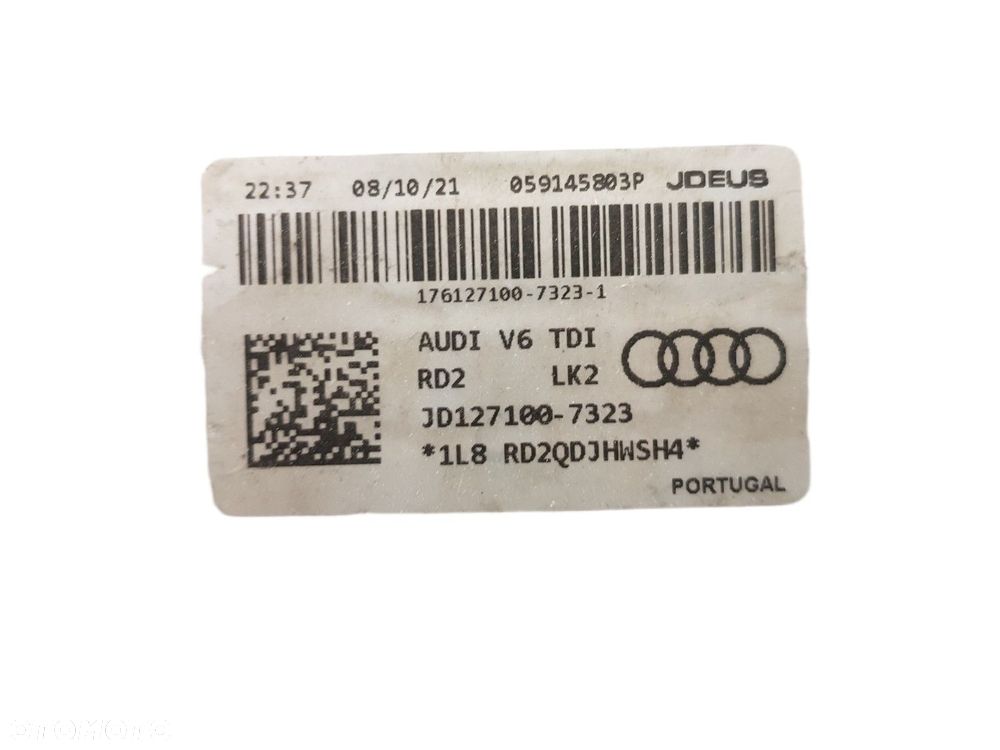ORYGINALNA CHŁODNICA  INTERCOOLER AUDI VW JD127100-7323 059145803P - 4