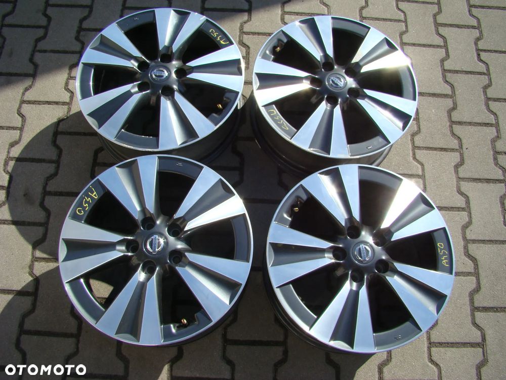 a450 5x114,3 Nissan X-Trail Qashqai Juke Leaf Quest Maxima 6,5jx17 czujniki TPMS - 1