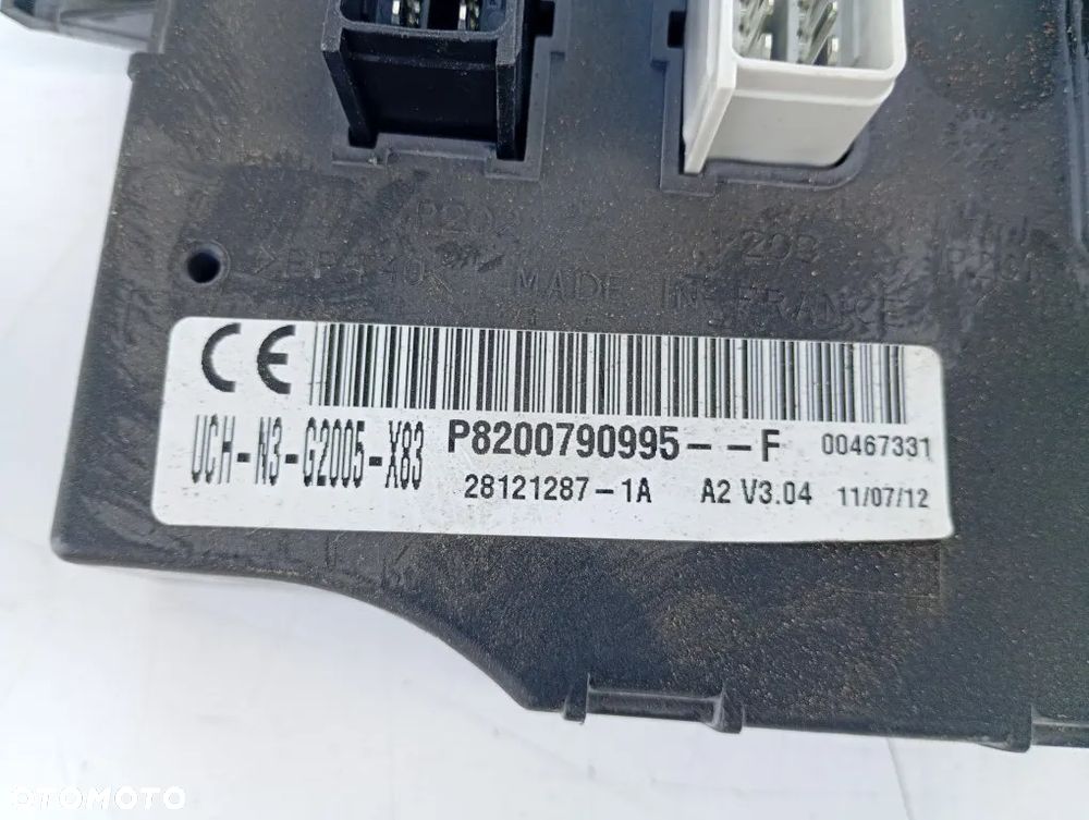 zestaw startowy moduł uch-n3 sterownik 0281018497 renault trafic ii vivaro a lift 2.0 dci - 7