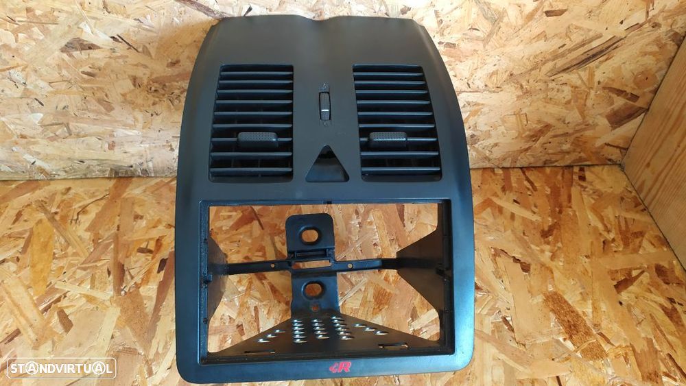 MOLDURA ARO CENTRAL  2DIN VOLKSWAGEN POLO 6N2 - 1