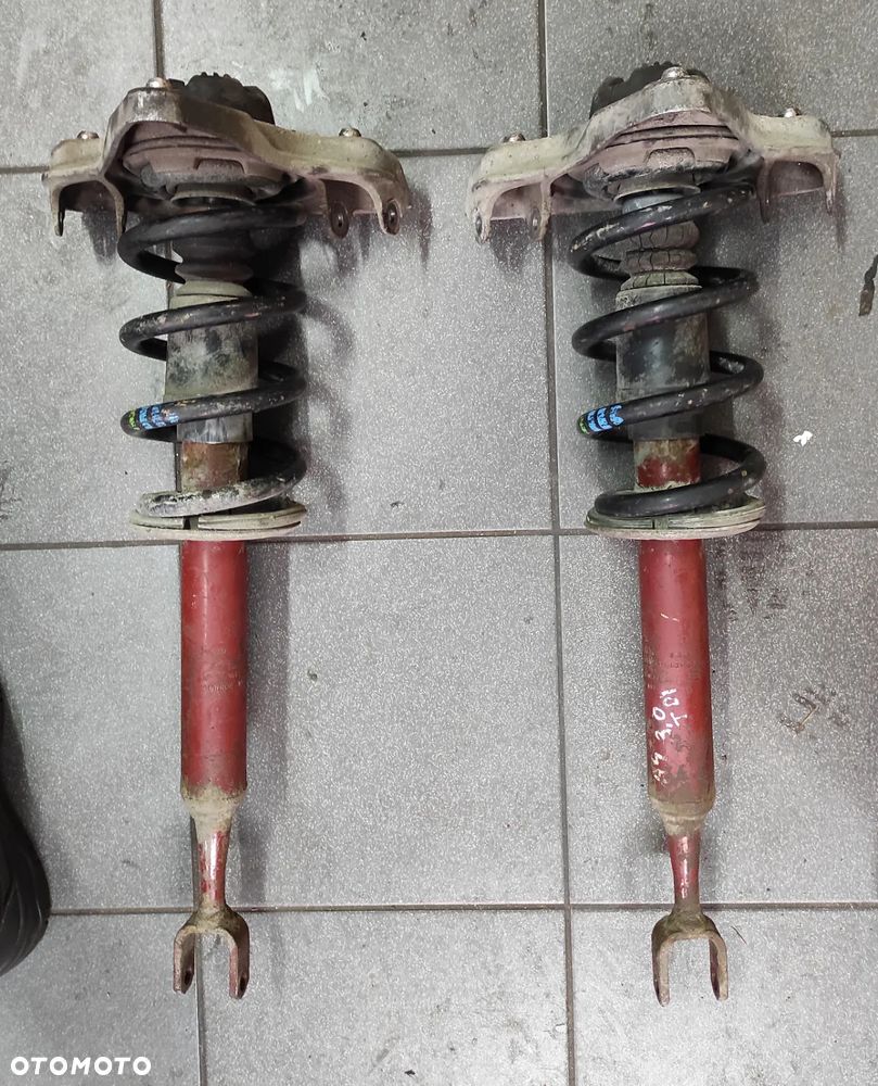 PRZEDNIE AMORTYZATORY MCPERSON AUDI A4 B7 3.0 TDI S-LINE - 1