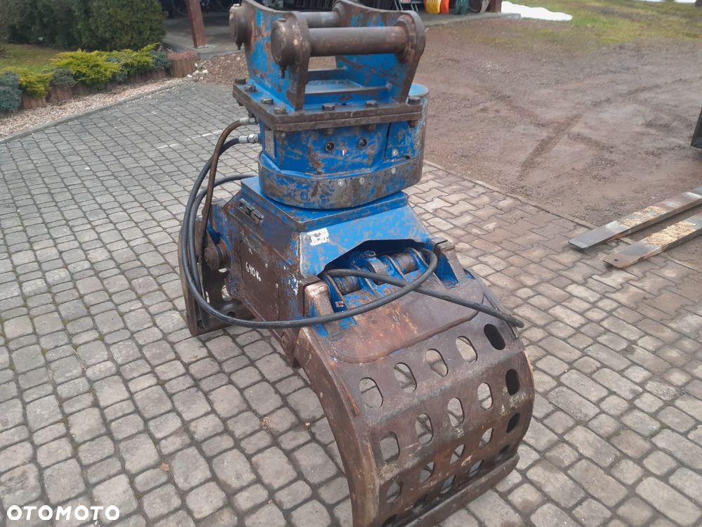 Chwytak chydrauliczny obrotowy sortujący wyburzeniowy kleszcze Mc Quaid 520kg, 2016r. - 13