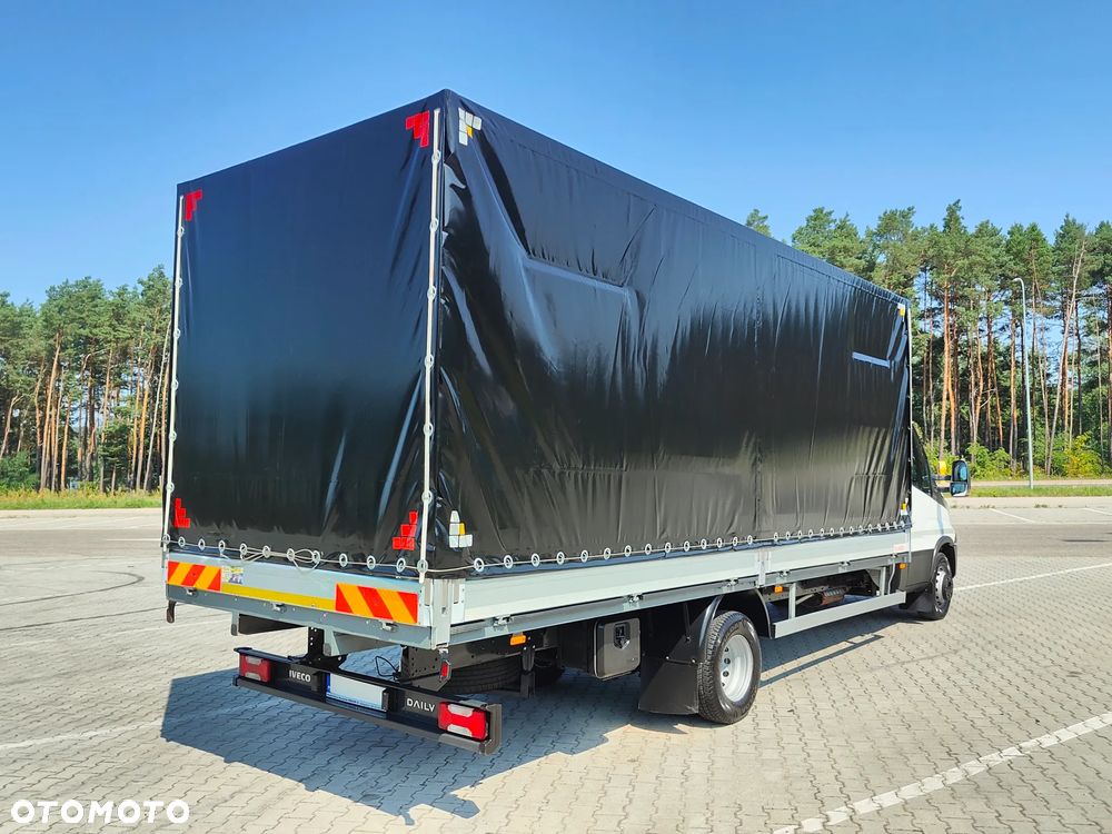 Iveco DAILY 72c17** 3.0d 170KM EURO-6 wersja BEZ AdBLUE** BLIŹNIAK** Skrzynka z Plandeką + PAKA dł.610cm+rozstaw osi 4750cm** POLSKI SALON** DMC do 7.2T kat.C** - 3