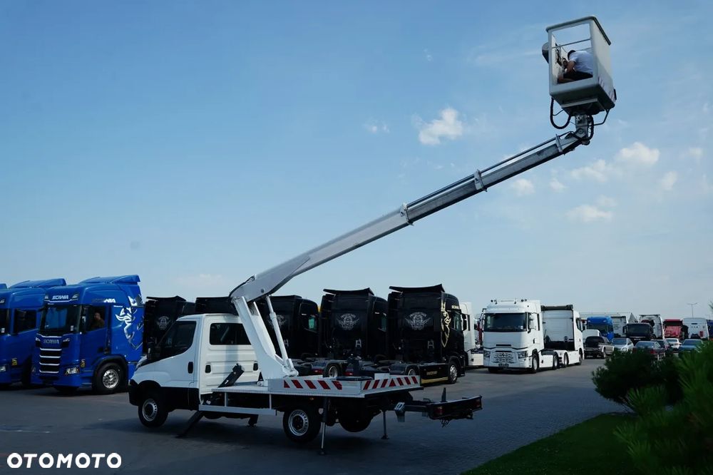 Iveco DAILY 35-140 / ZWYŻKA / PODNOŚNIK KOSZOWY MULTITEL  160 ALU   / 4 PODPORY / MANUAL / 2017 R - 5