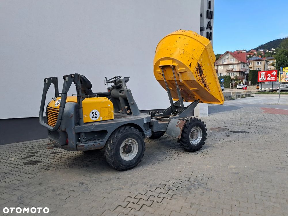 Wacker Neuson 4001s wozidło budowlane obrotowe 4 t tony hydrostat/automat oświetlenie obrót + kiper silnik Yanmar 44 KM nowe opony przód ROPS 4x4 3 6 t ładowność D04-02 - 14