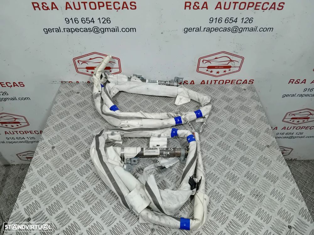 Cortina Cortinas de Airbag Audi A5 Coupé 8T0880742 8T0880741 Original - 5