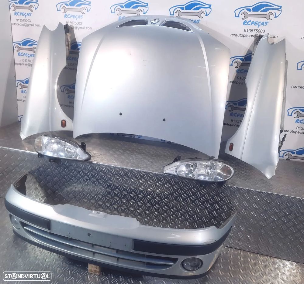 FRENTE RENAULT MEGANE I 1 MK1 FASE II 2 CAPOT PARACHOQUES GUARDA-LAMAS OTICAS - 4
