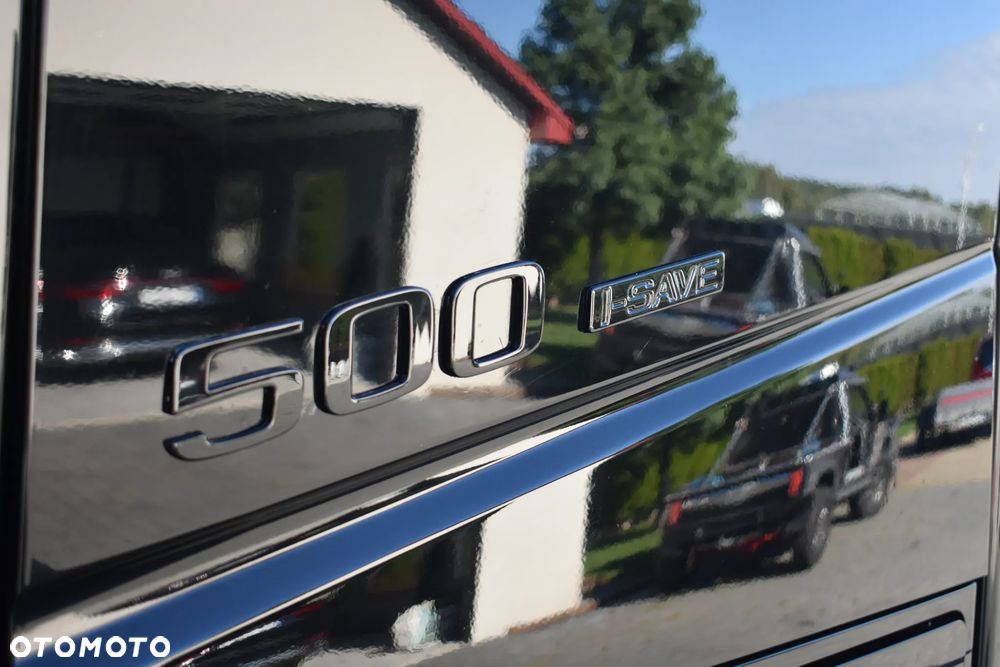 Volvo FH 500 XL MEGA // RETARDER // FULL LED // SKÓRY // XENON // TV // FULL AIR // BLACK EDITION // TRĄBY HADLEY // ORUROWANIE - 17