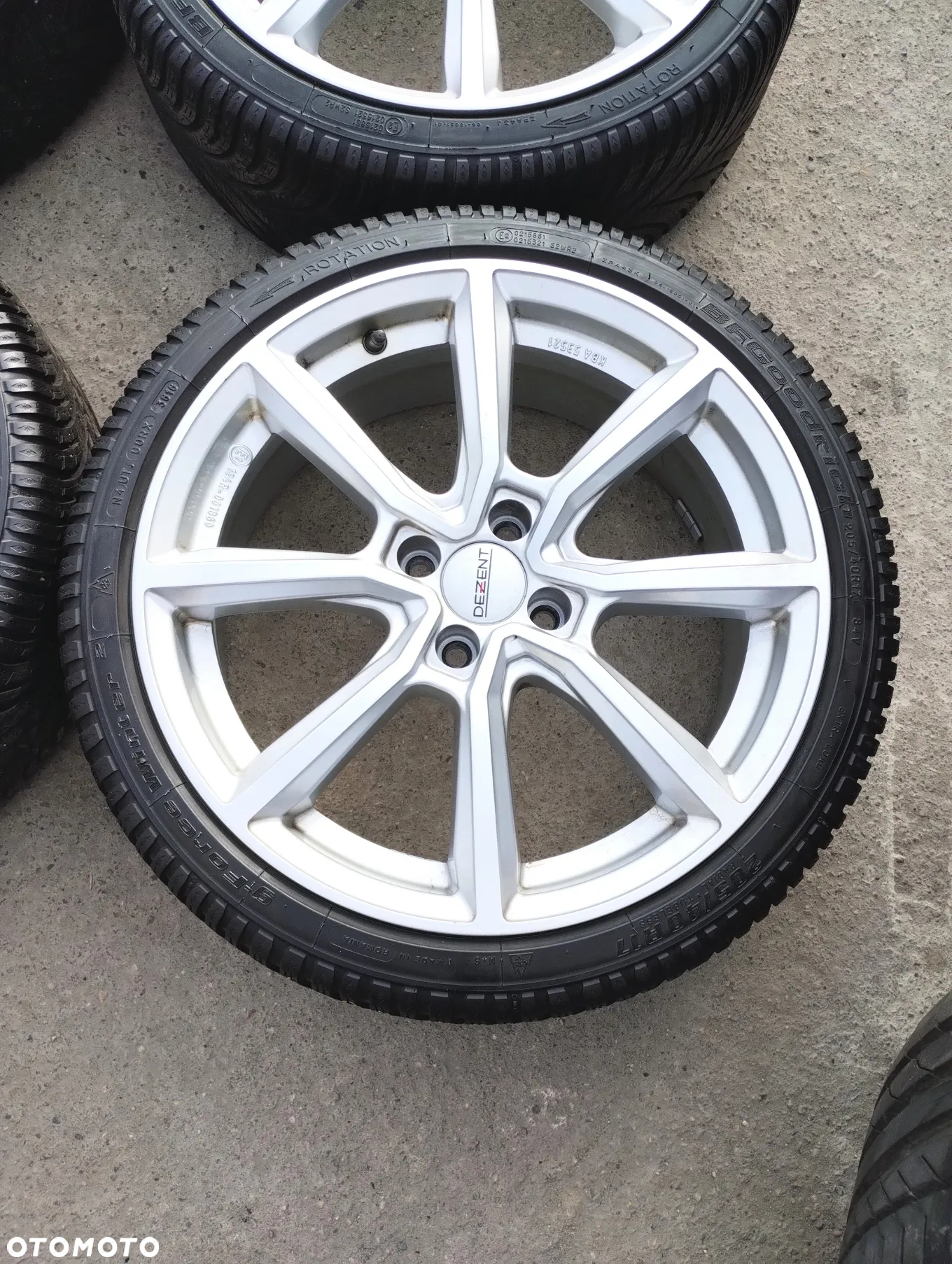 205/40R17 Opony Zimowe zima BFGOODRICH G.FORCE WINTER 2 6,5mm Legnica ALU-RAD 205/40 - 9