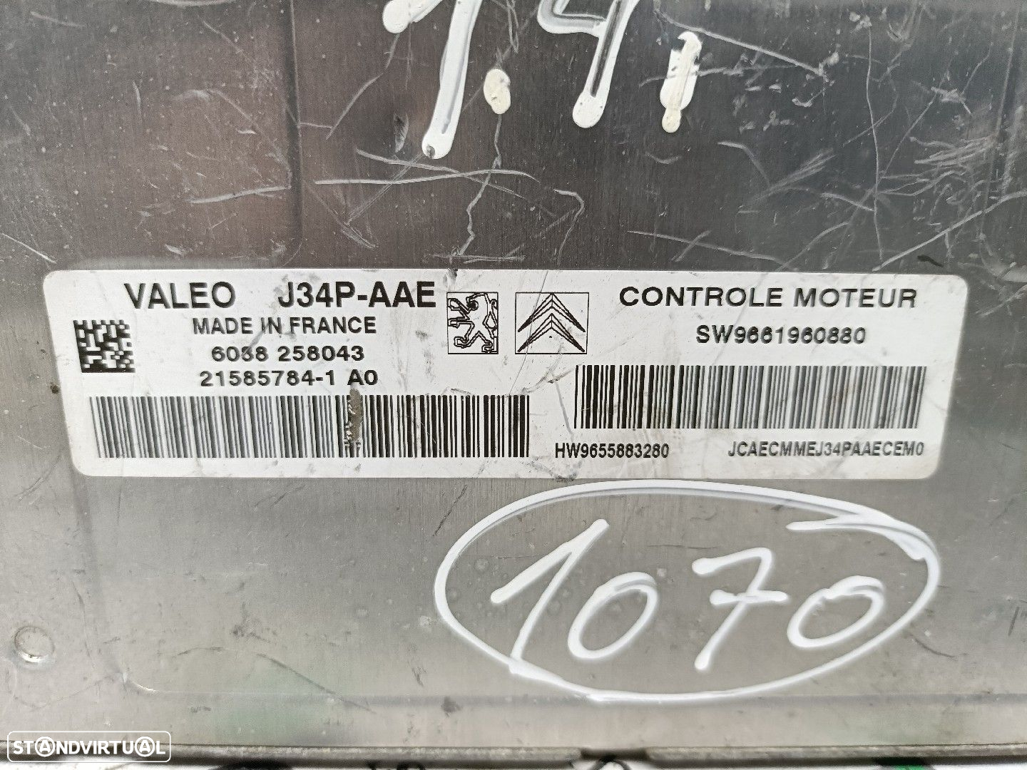 Centralina Motor Peugeot 206 Hatchback (2A/C) - 3