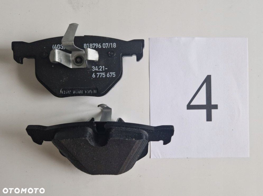 KLOCKI HAMULCOWE TYŁ BMW X1 E84 E90 E91 E92 3421 6775678 - 1