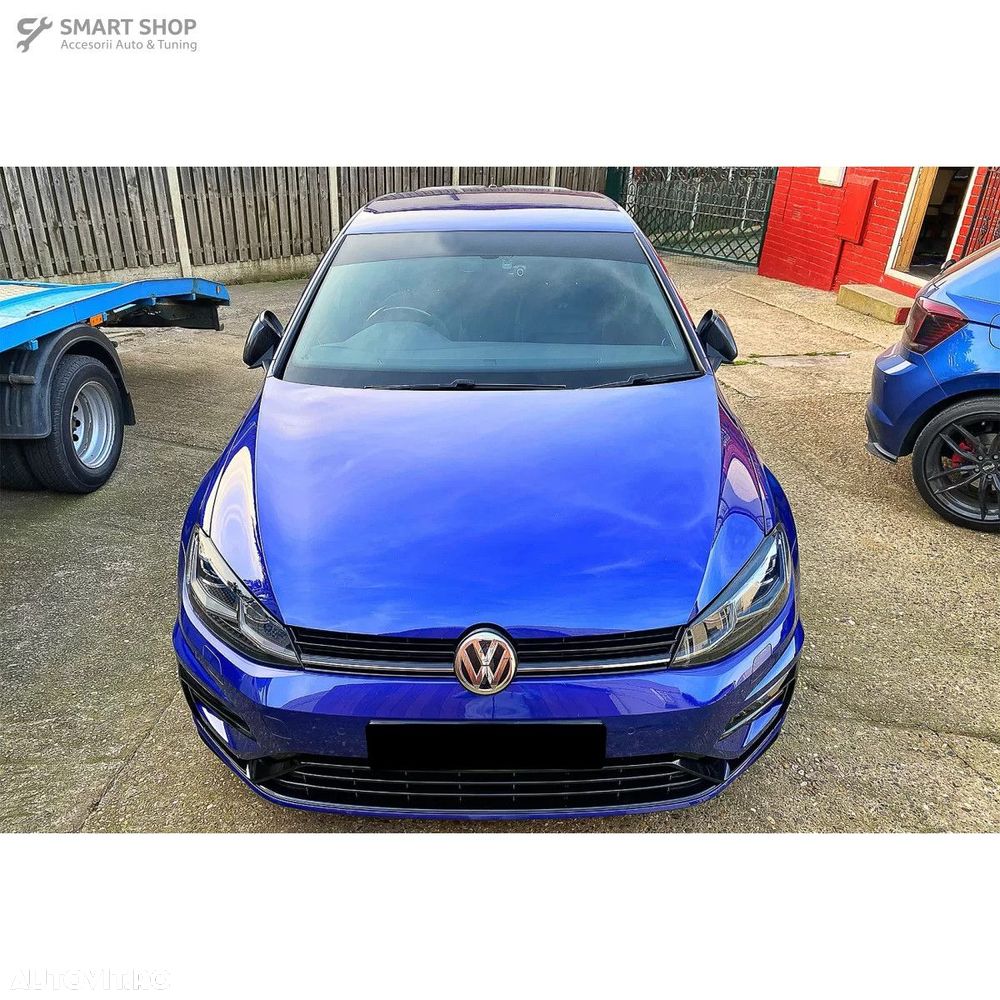 Pleoape Faruri VW Golf VII 7 5G (2013-2017) Negru Lucios - 6