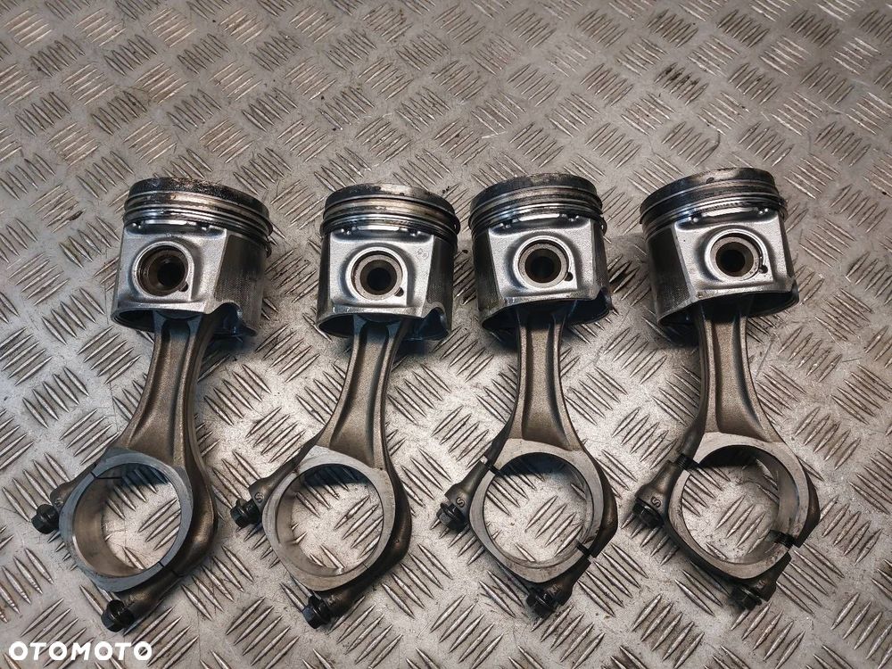 TŁOK + KORBOWÓD KPL 4SZT FIAT DUCATO III LIFT 2.3 D 1AE3481D - 4