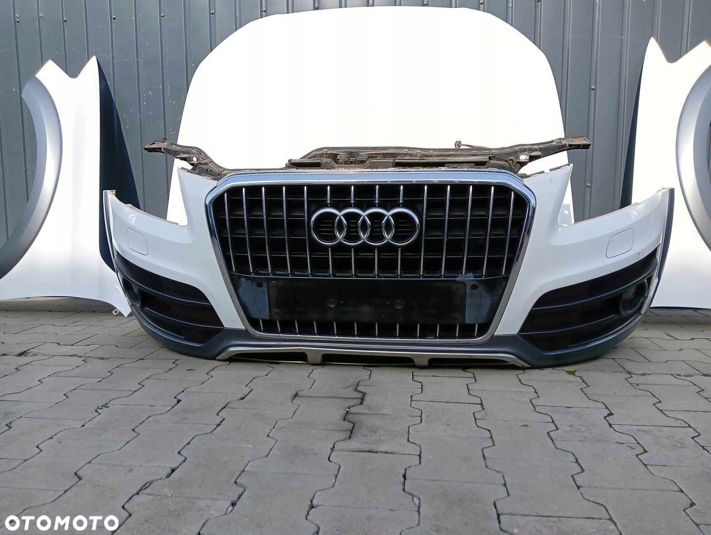 AUDI Q5 8R LIFT 12-16R MASKA ZDERZAK BŁOTNIK XENON LY9C OFFROAD CROSS - 3