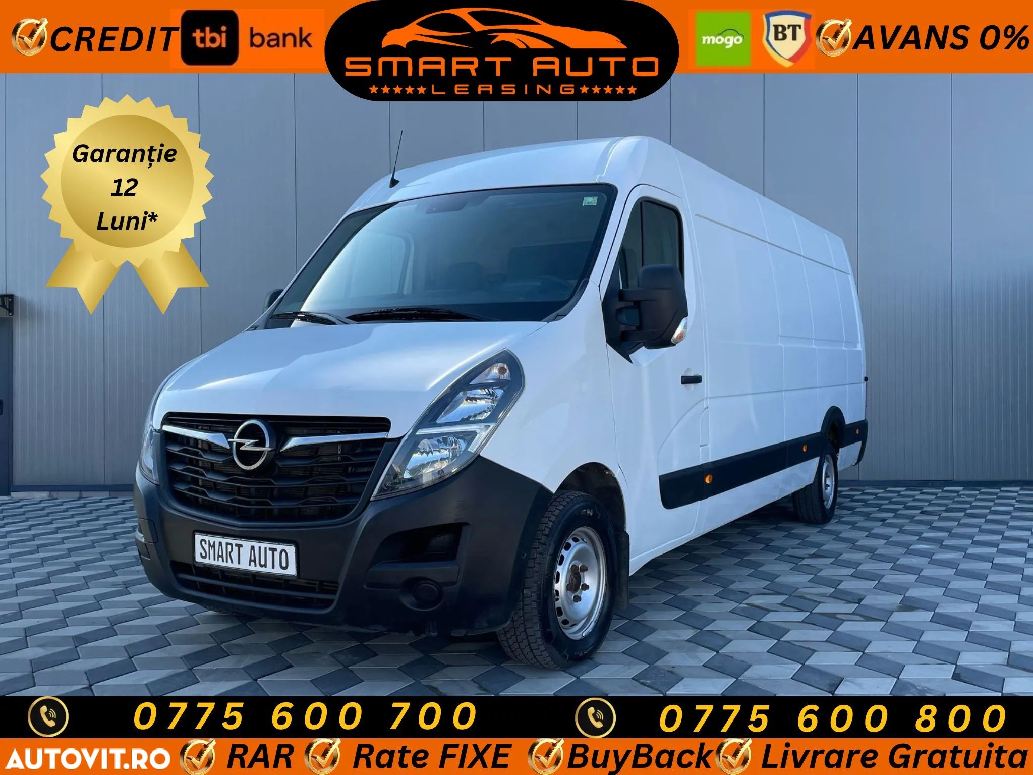Opel Movano L4H2 RWD MAXI 2.3CDTI 163 CP//EURO6//Rate FIXE cu Buletinul//TBI//BT - 1