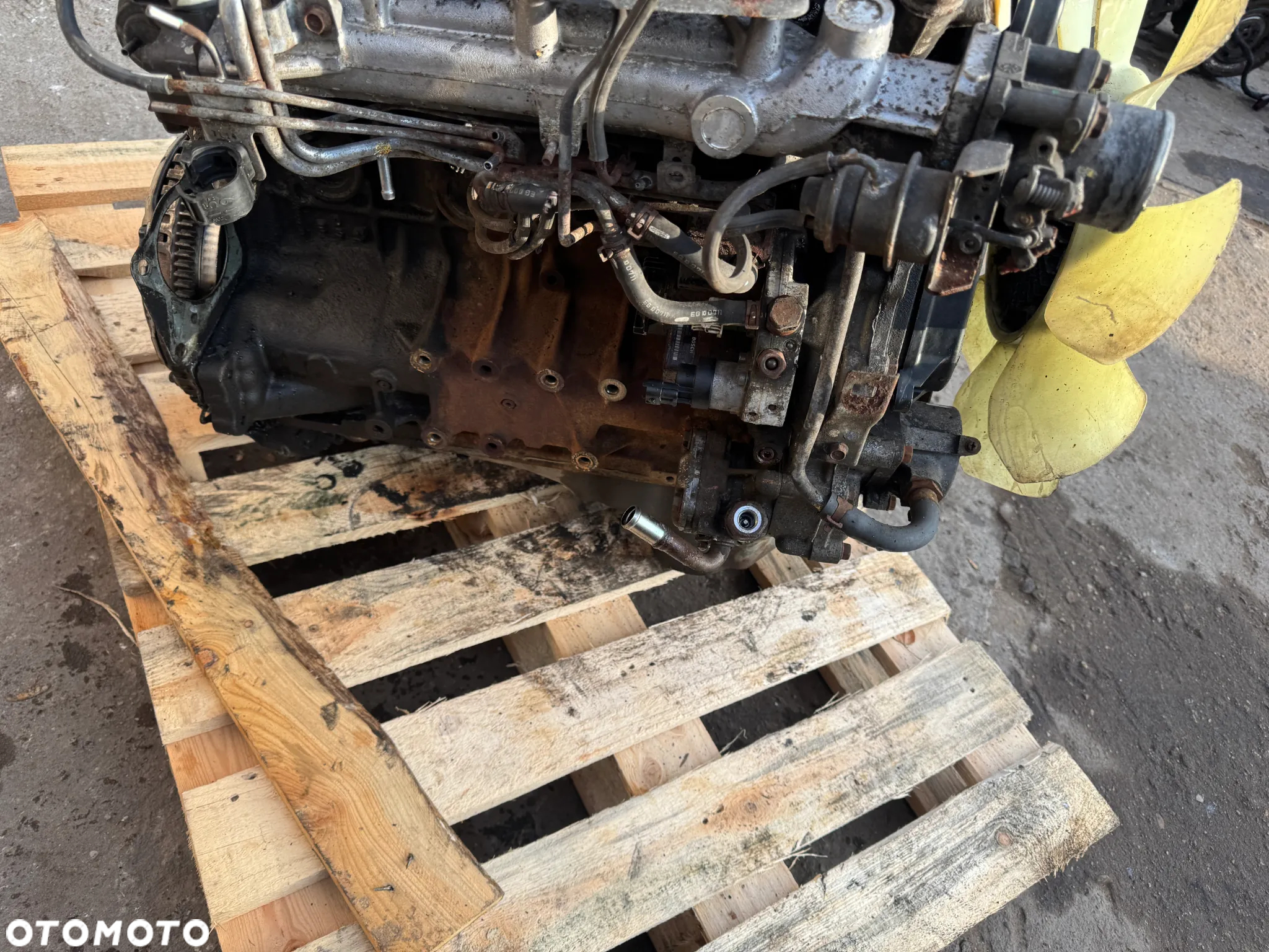 silnik wlae 2.5 tdci ford ranger kompletny 155 tys Euro 5 11r. - 11