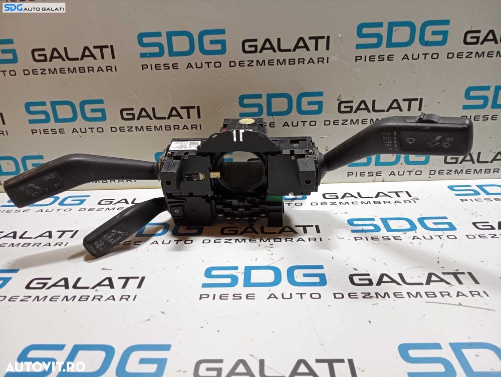 Ansamblu Maneta Manete Bloc Lumini Semnalizare Stergatoare Volkswagen Passat B6 2005 - 2010 Cod 3C5953507CN [M7484] - 1