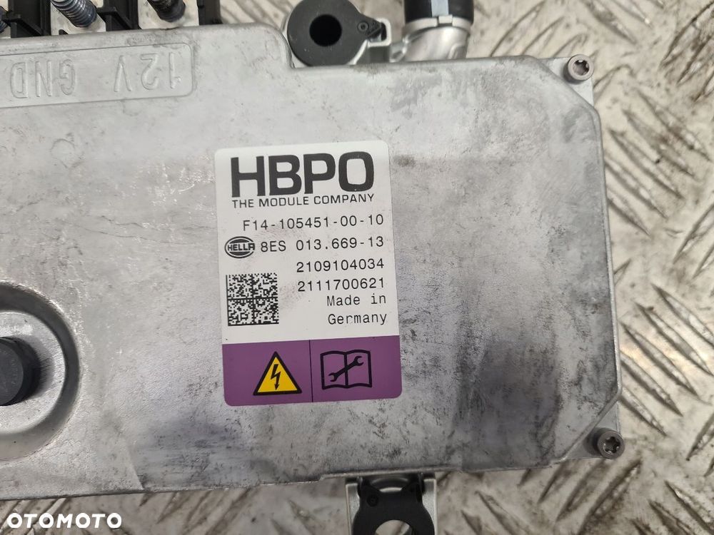 BMW X3 G01 PODGRZEWACZ PŁYNU 8ES013669 - 2