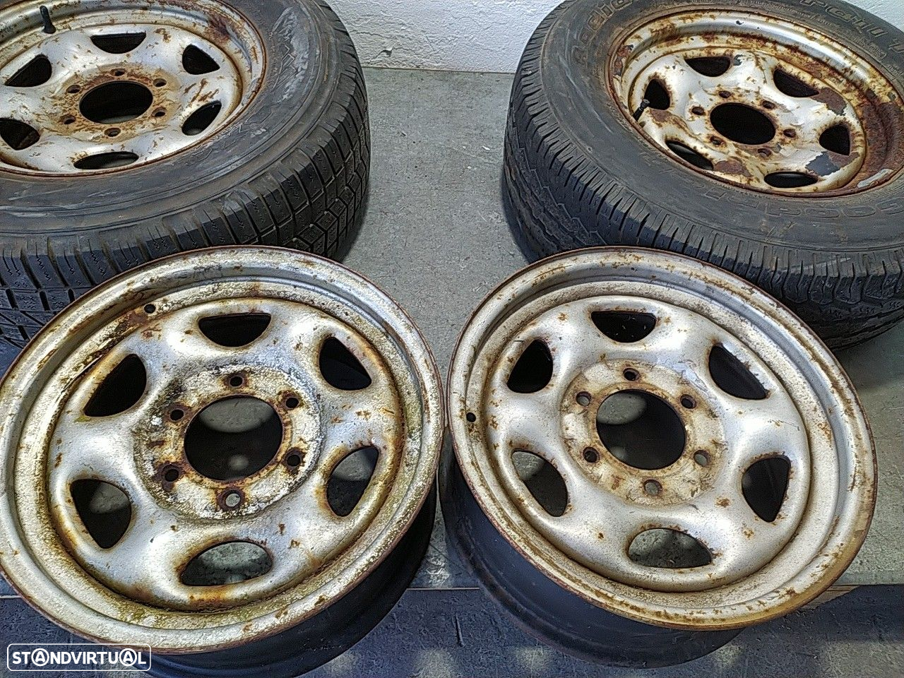 Conjunto De Jantes Nissan Terrano Ii (R20) - 4