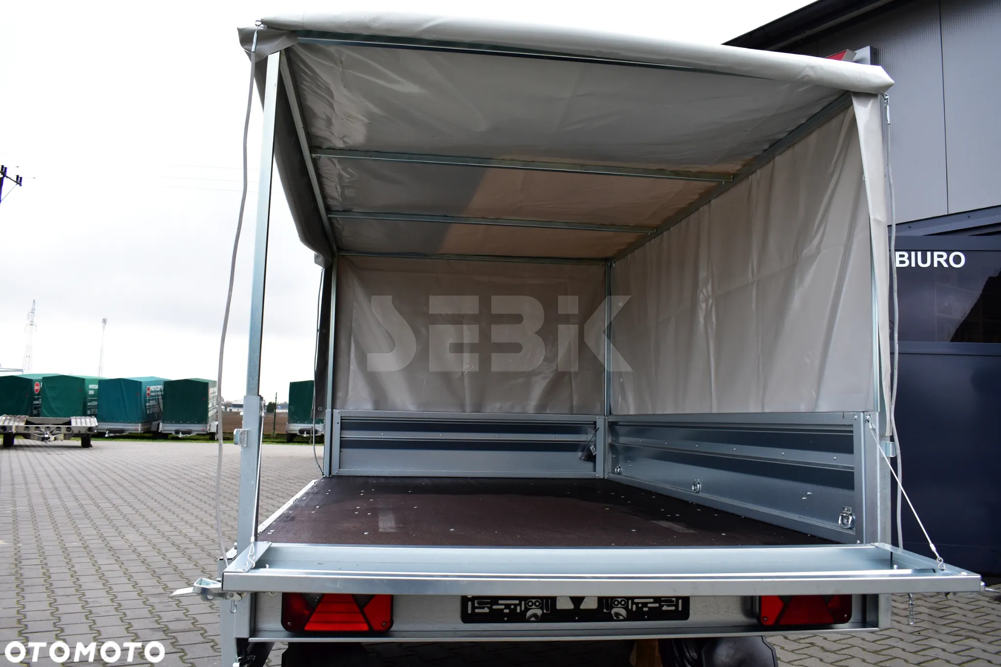 Brenderup HIT SUPER PRZYCZEPA 3251 T 250 x 142 cm. OTWIERANE WSZYSTKIE BURTY - 16