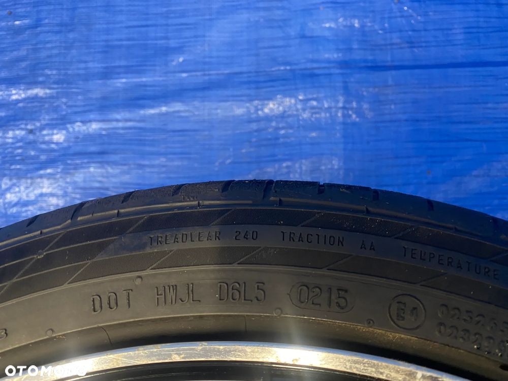 KOŁA KOŁO 21 FELGA ALUMINIOWE ALUSY 21"x 9,5J ET35  5X112; 66,6mm KOŁA NA SZTUKI ; OPONY CONTINENTAL ; AUDI Q7 ORYGINAŁ - 16